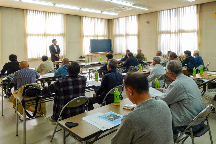 野菜振興会（久世支部）が研修会を実施