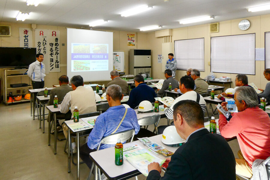 野菜振興会（東百舌鳥支部）が視察研修会を実施