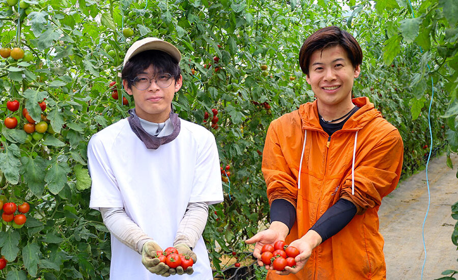 芝尾 和樹さん(写真右) 芝尾 卓都さん(写真左)